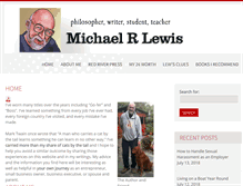 Tablet Screenshot of michaelrlewis.org